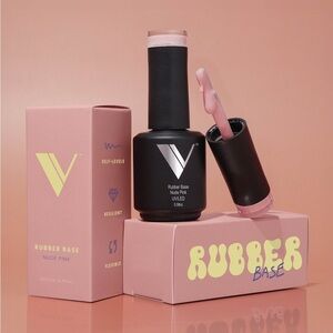 NEW! V Beauty Pure Rubber Base Gel In Nude Pink 💓